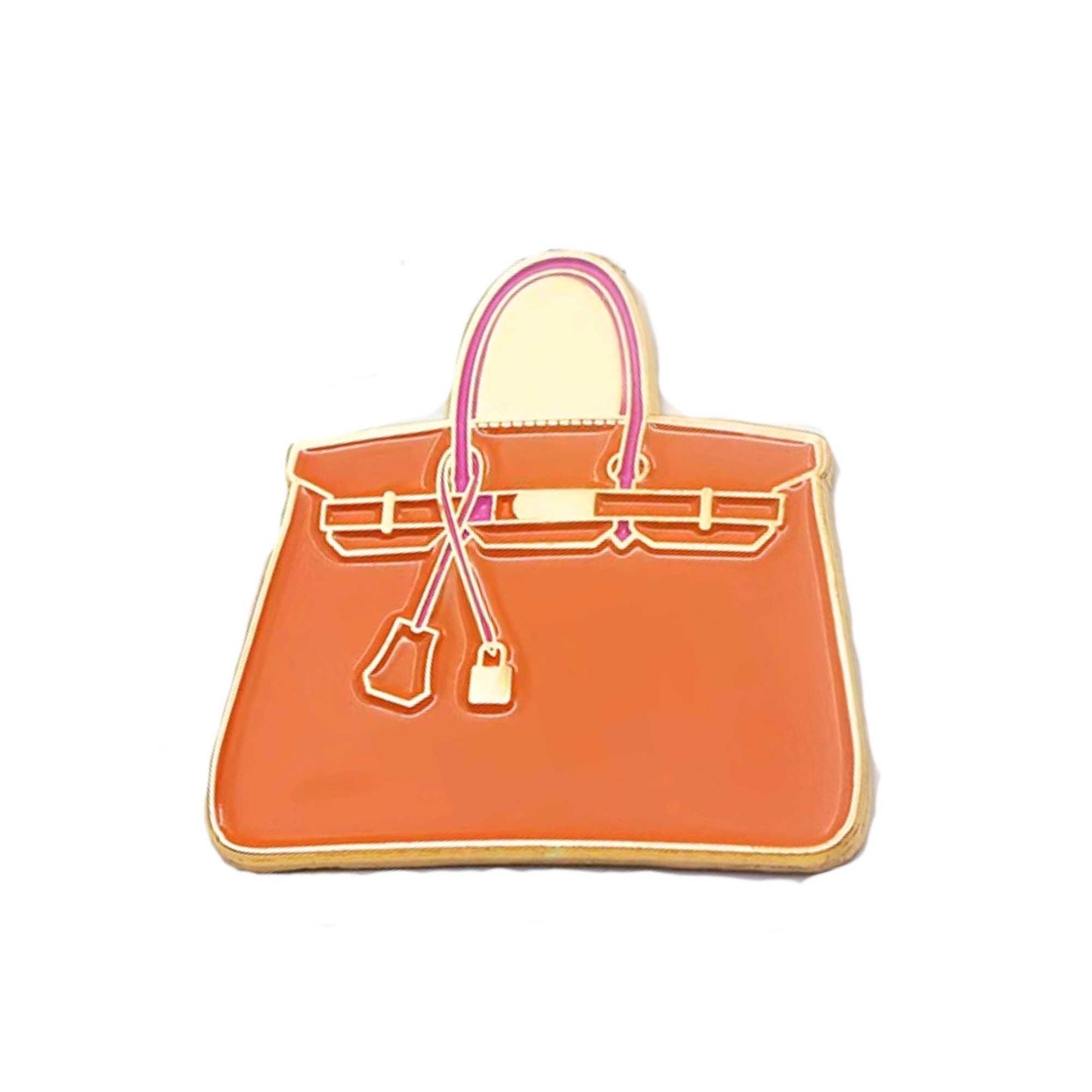 Needle Minder for Needlepoint & Cross Stitch | Orange Bag