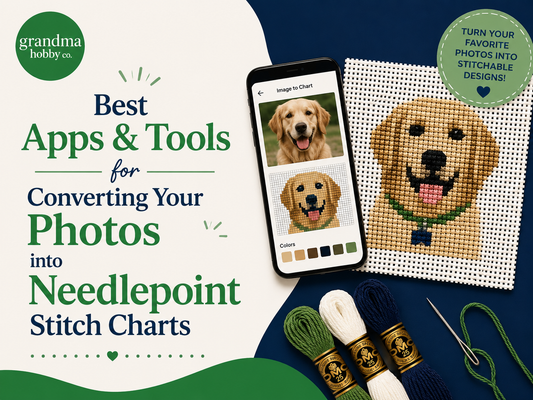 Best Apps & Tools for Converting Your Photos into Needlepoint Stitch Charts