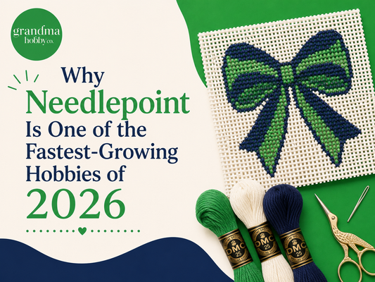 Why Needlepoint Is One of the Fastest-Growing Hobbies of 2026