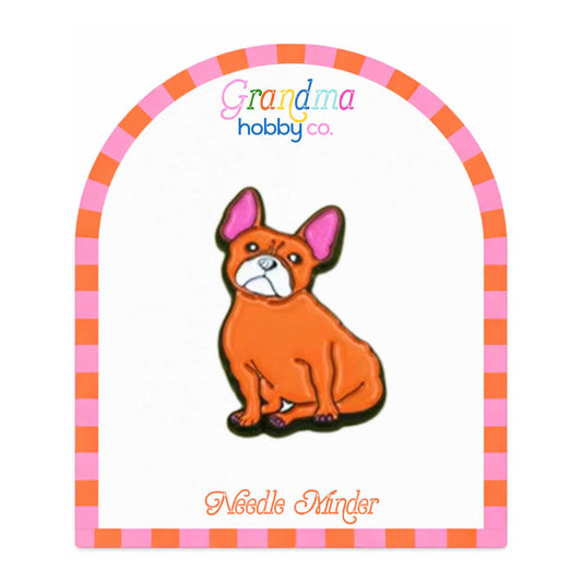Needle Minder for Needlepoint & Cross Stitch | Frenchie