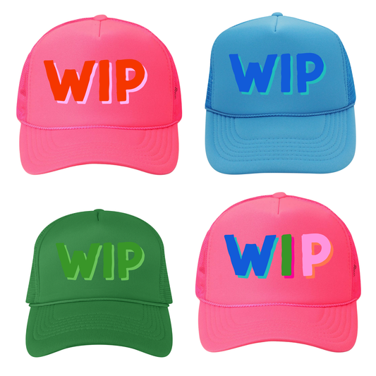 WIP Trucker Hat Foam | Pink