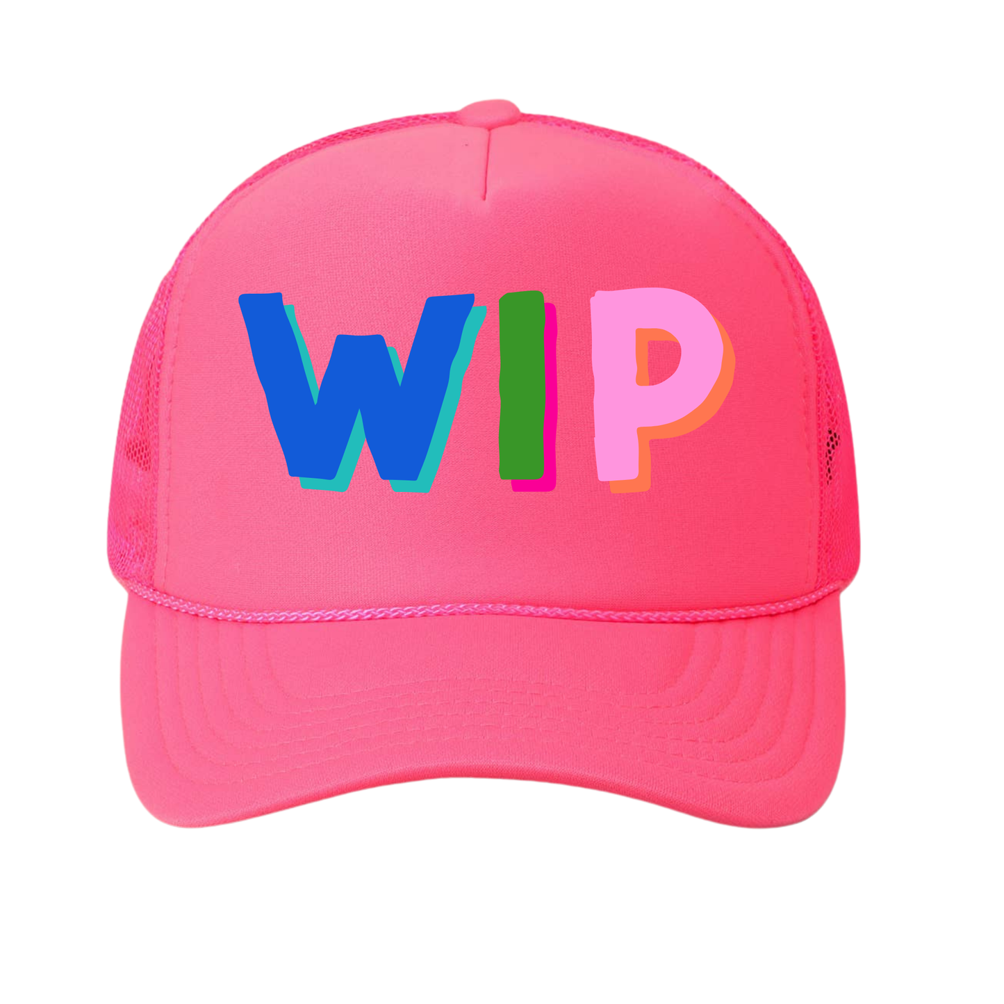 WIP Trucker Hat Foam | Pink