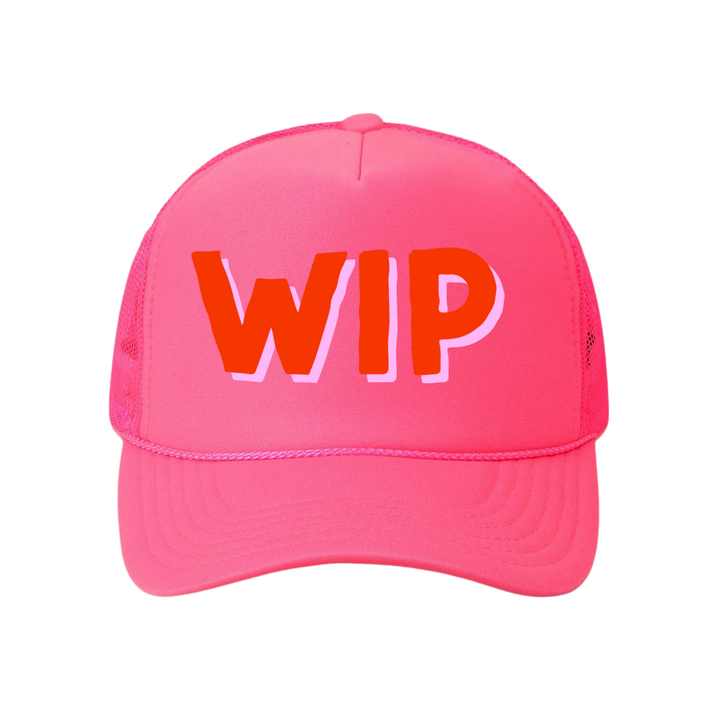 WIP Trucker Hat Foam | Pink