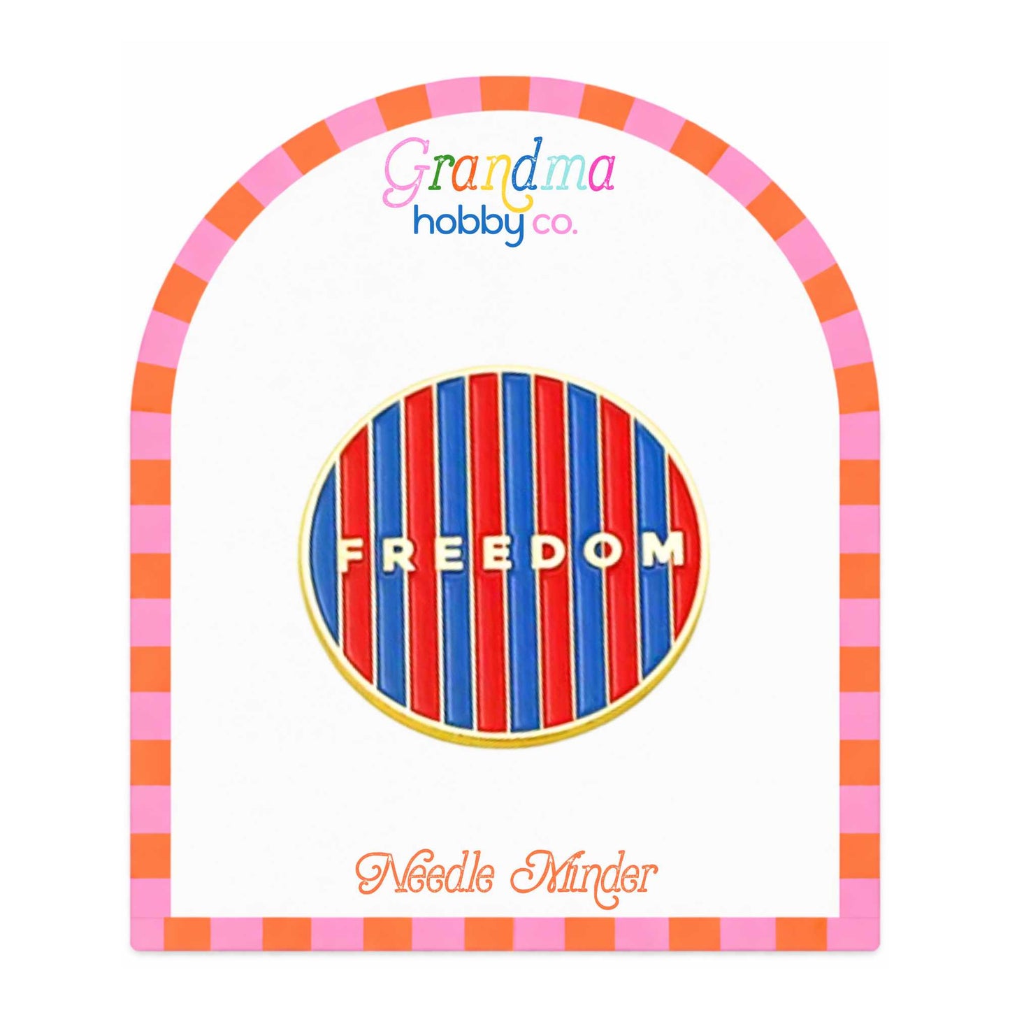 Needle Minder for Needlepoint & Cross Stitch | Freedom