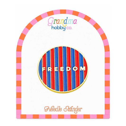 Needle Minder for Needlepoint & Cross Stitch | Freedom